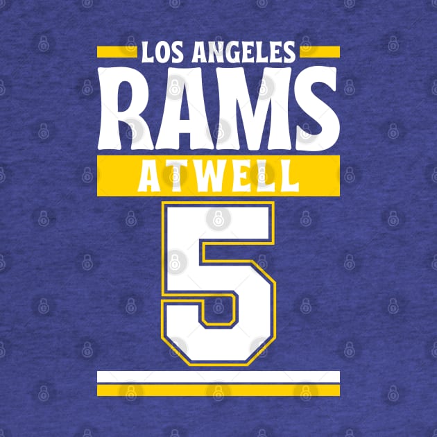 Los Angeles Rams Atwell 5 American Football Edition 3 by Astronaut.co